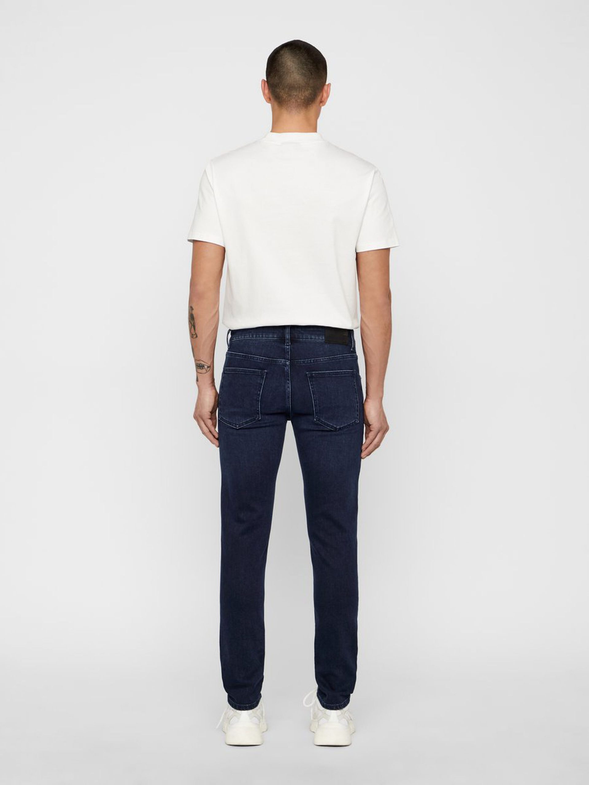 Buy J.LIndeberg Jay Double Jeans Dark Blue | Scandinavian Fashion Store