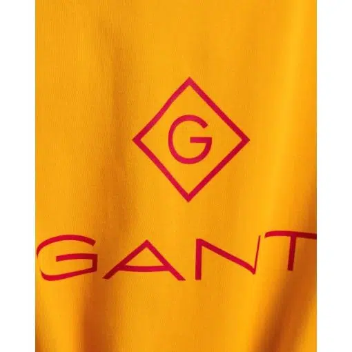Gant Color Lock-Up T-shirt Ivy Gold