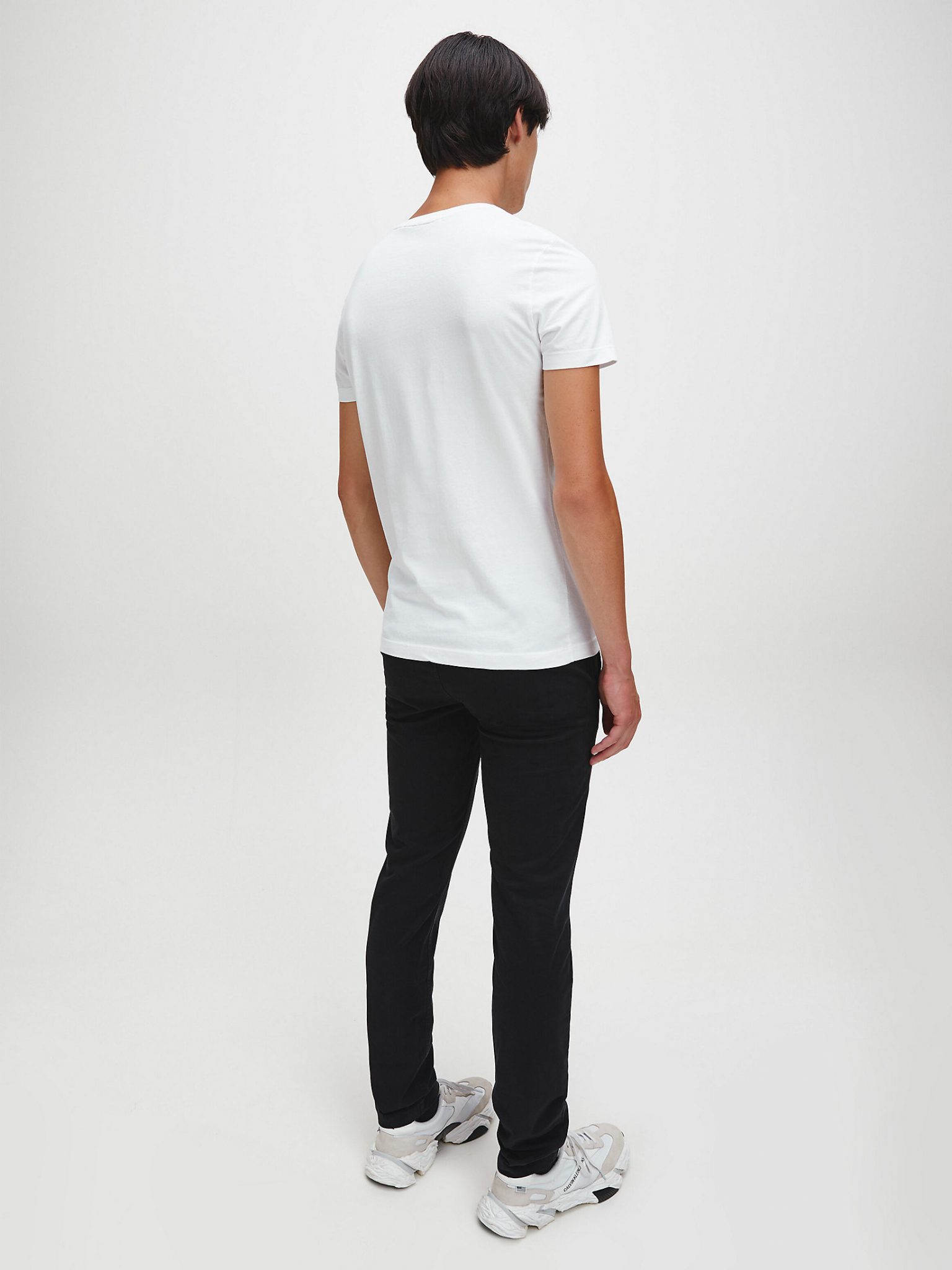 Bright Scandinavian T-shirt White Buy - Institutional Calvin logo Store Klein Fashion