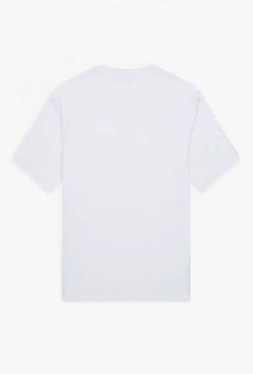 Fred Perry Abstract Print T-shirt White