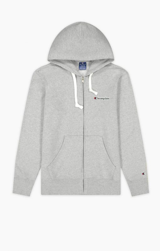 light grey champion hoodie mens