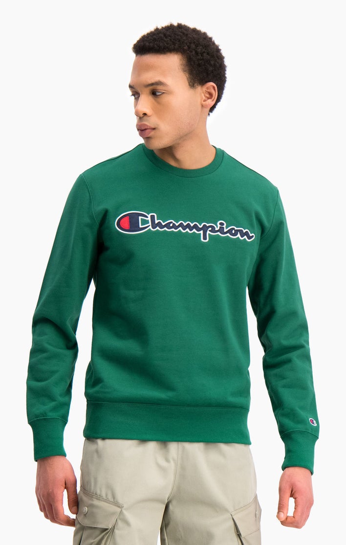 Buy Champion Crewneck Sweatshirt Green 