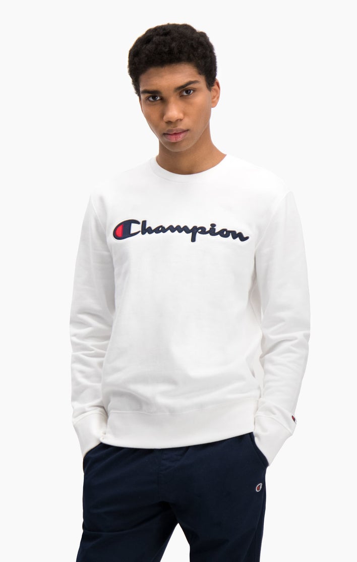 Felpa Uomo Champion Crewneck Sweatshirt-Institutionals 741 