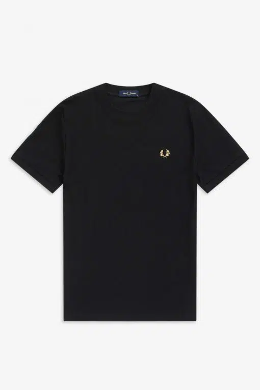 Fred Perry Pique T-shirt Black
