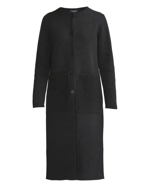 Holebrook Norma Coat Black Melange