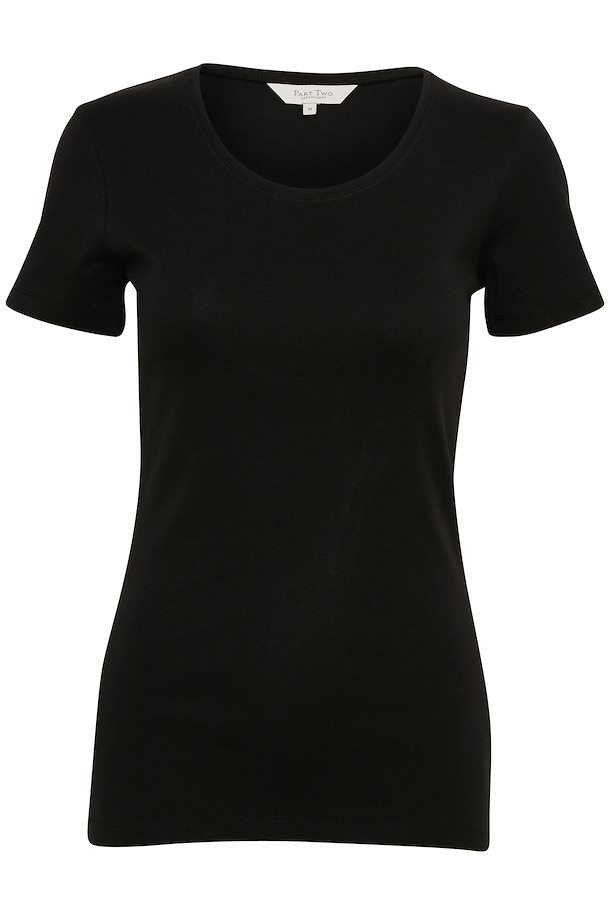 Buy Part Two Legana T-shirt Black - Scandinavian Fashion Store