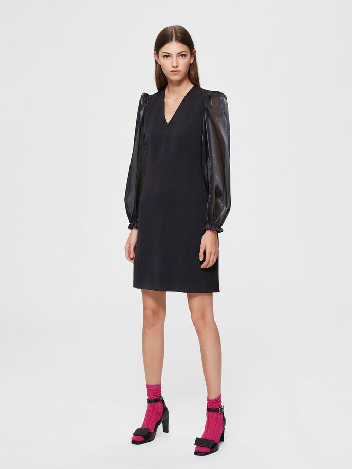 Buy Selected Femme Jomena Dress Black - Scandinavian Fashion Store