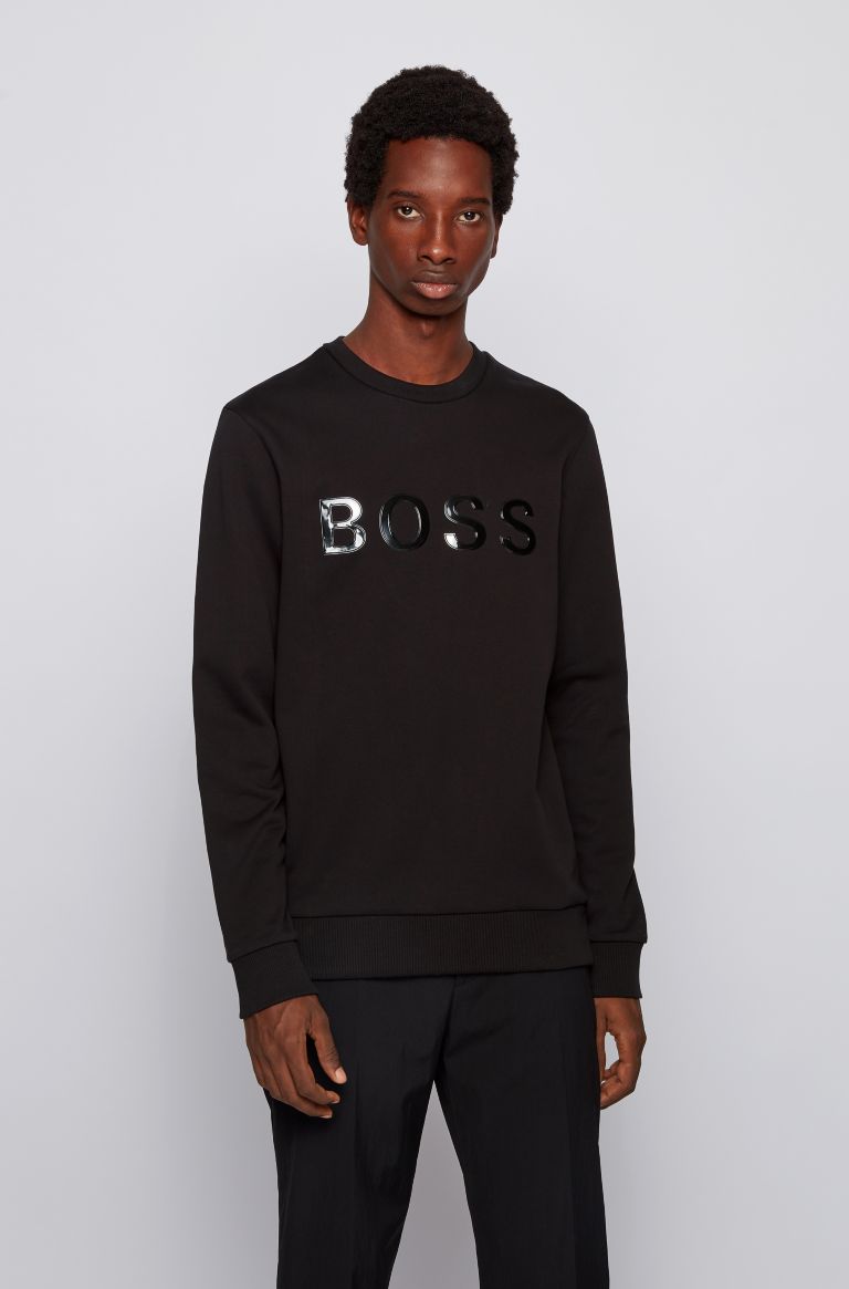 Buy Hugo Boss Stadler Sweatshirt Black - Scandinavian Fashion Store