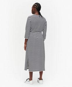 Buy Marimekko Ilma Tasaraita Dress Black/White - Scandinavian