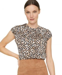 Comma, Blouse Top Brown