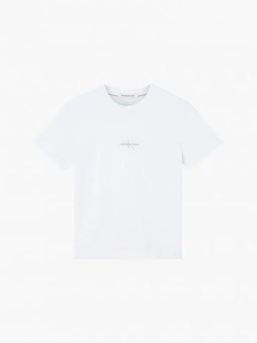 Calvin Klein Organic Cotton Logo T-shirt Bright White