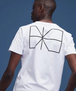 Makia Trim Backprint T-shirt White
