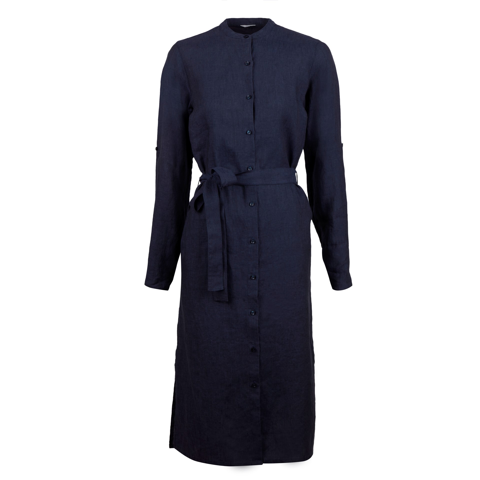 Buy Stenströms Anette Linen Dress Navy - Scandinavian Fashion Store