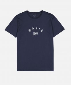 Makia Brand T-shirt Dark Blue