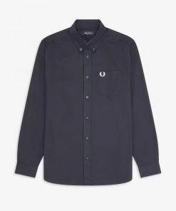 Fred Perry Oxford Shirt Navy