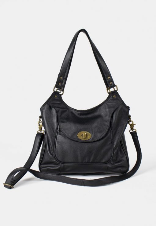 Buy RE:DESIGNED Abeline Urban Large Bag Black | Scandinavian Fashion Store