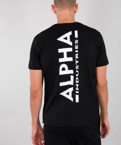 Alpha Industries Backprint T Black