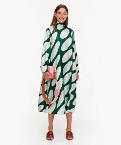 Marimekko Aaltoilee Linssi Dress Green