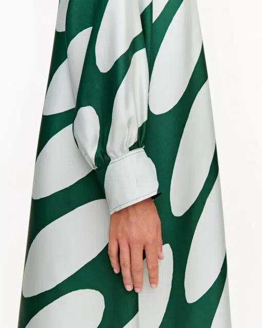 Marimekko Aaltoilee Linssi Dress Green