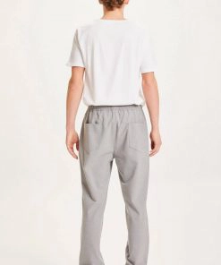 Knowledge Cotton Apparel Fig Loose Club Pant Light Grey