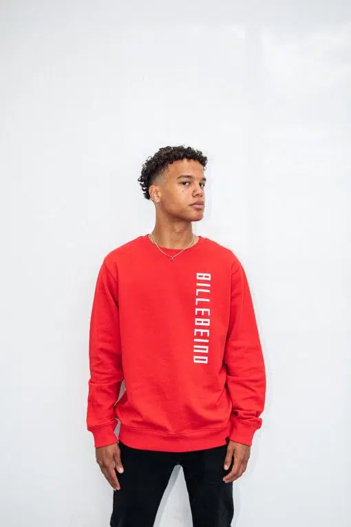 Billebeino Side Print Sweatshirt Red