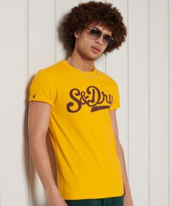 Superdry Collegiate Graphic T-shirt Utah Gold
