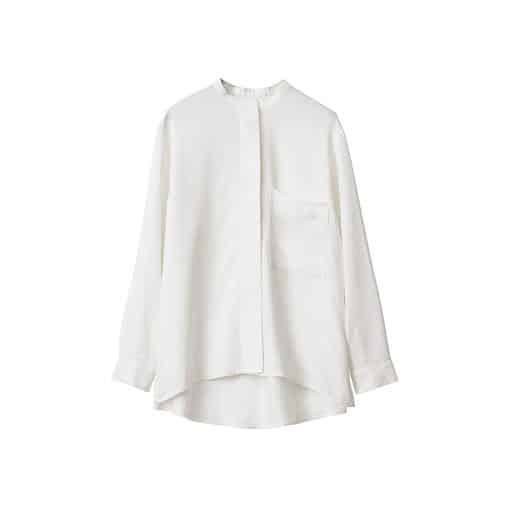 A Part of the Art Airy Shirt Soft Modal White