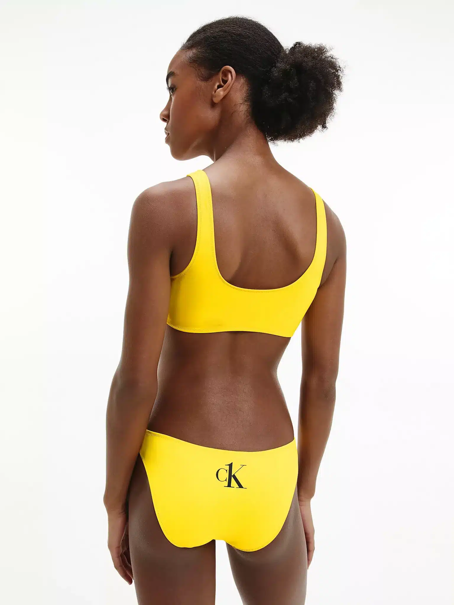 Buy Calvin Klein CK One Bikini Bottom Hazard Yellow - Scandinavian Fashion  Store