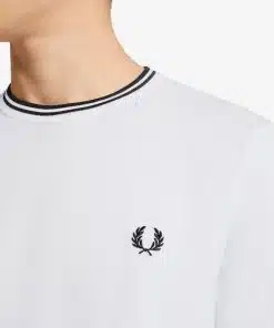 Fred Perry Twin Tipped T-shirt White