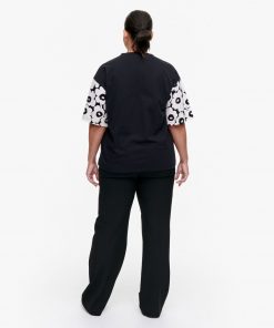 Marimekko Karhunputki Kaksoset Placement T-shirt Black