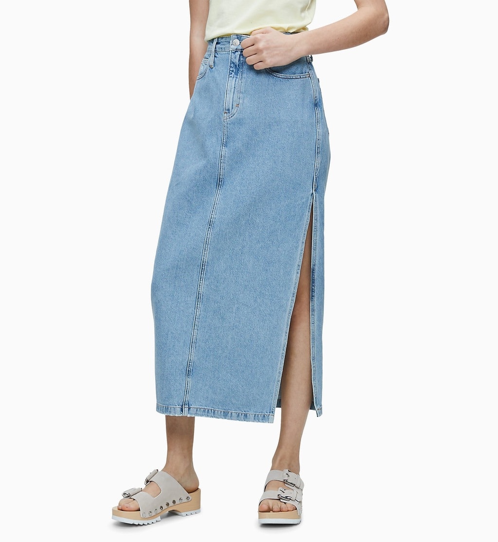 Calvin klein maxi clearance skirt