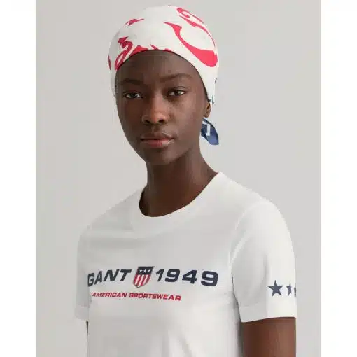 Gant Woman Retro Shield T-shirt White