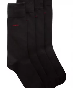 Boss 2-Pack Logo Socks Black