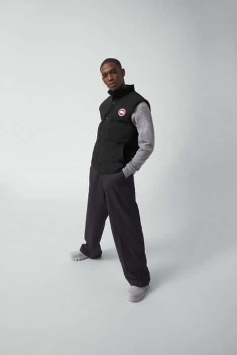 canada goose garson vest black