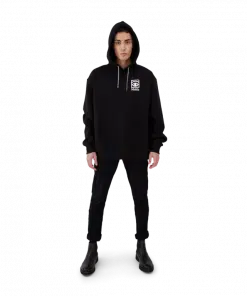 Makia Ögon Unisex Hooded Sweatshirt Black