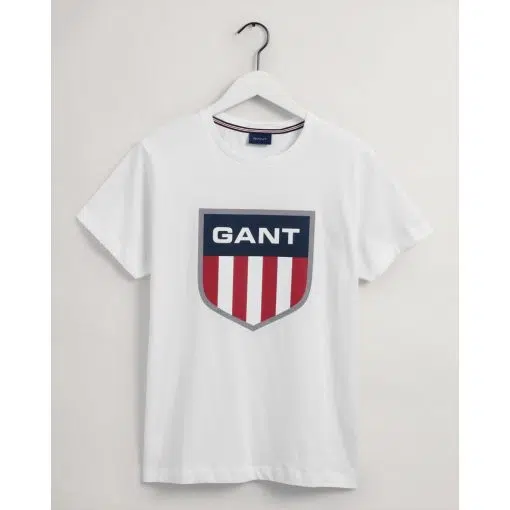 Gant Retro Shield T-shirt Eggshell