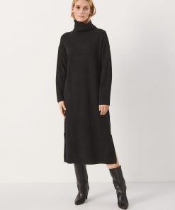 Part Two Kathia Knit Dress Black