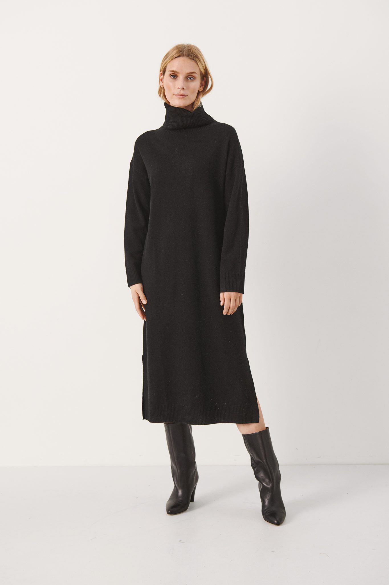 Buy Part Two Kathia Knit Dress Black - Scandinavian Fashion Store
