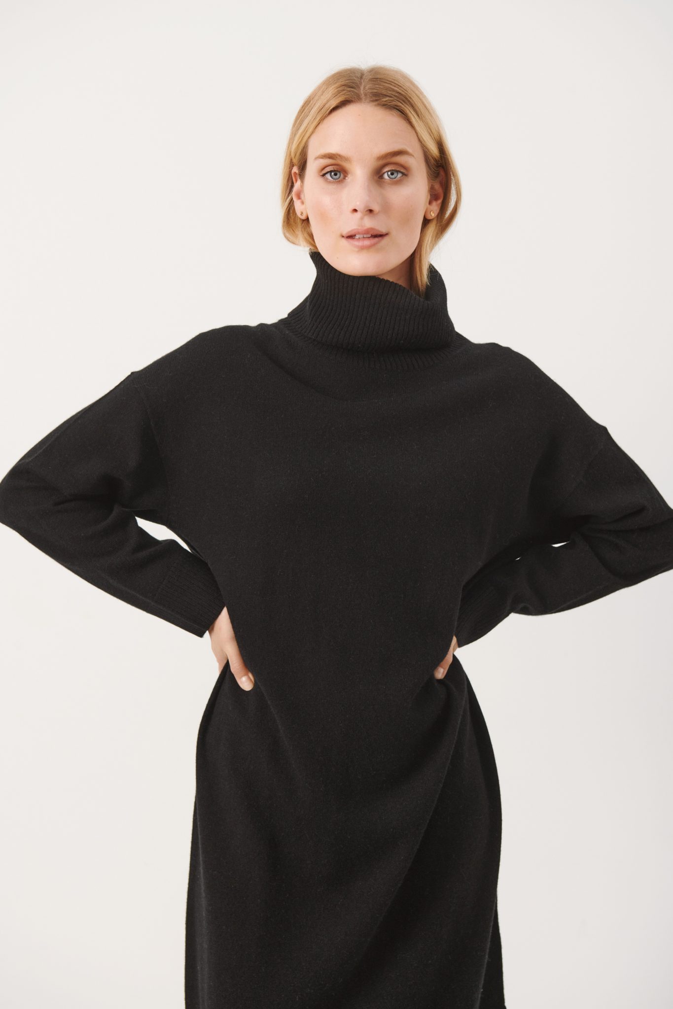 Buy Part Two Kathia Knit Dress Black - Scandinavian Fashion Store
