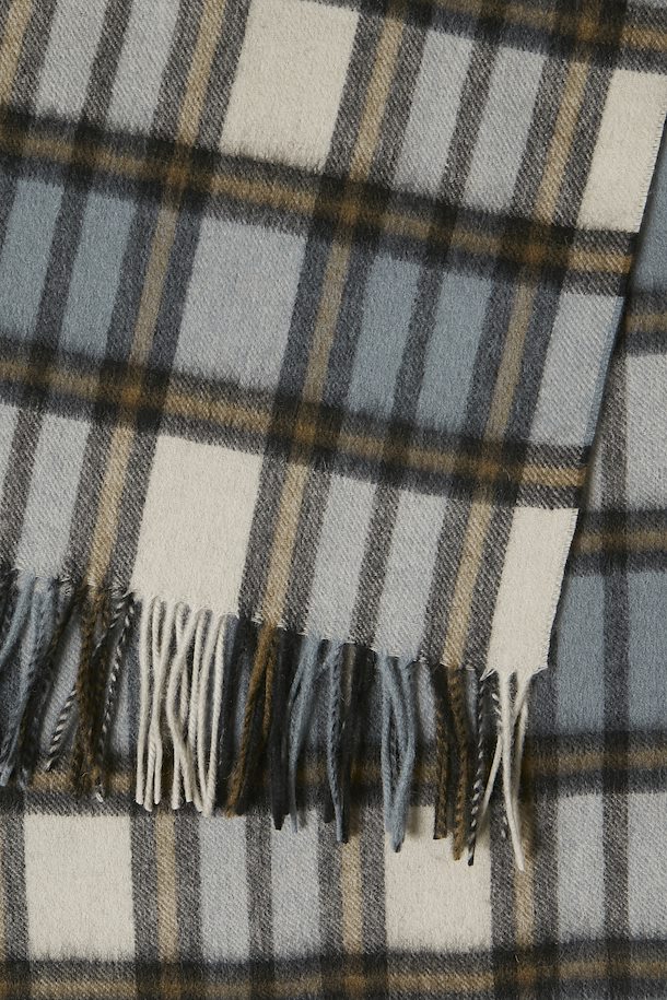 Buy Part Two Kecita Scarf Neutral Check - Scandinavian Fashion Store