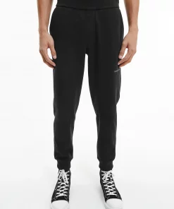 Calvin Klein Organic Cotton Logo Sweatpants Black