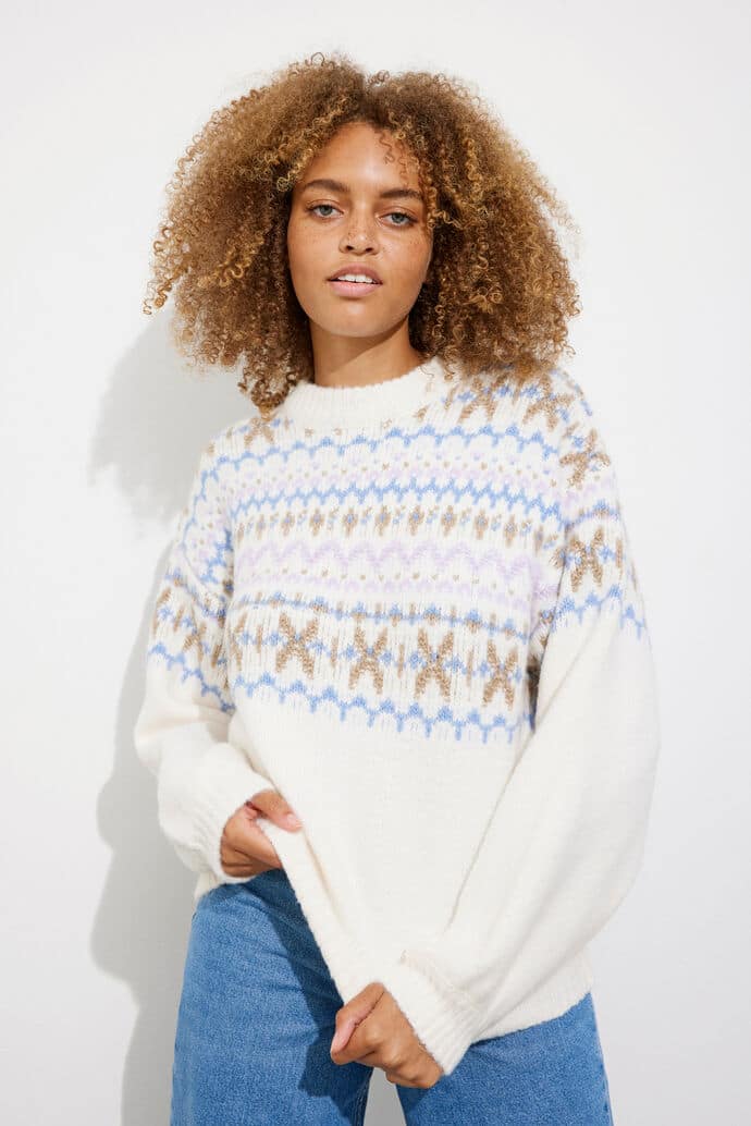 Buy Envii Encrown Knit Gardenia - Scandinavian Fashion Store