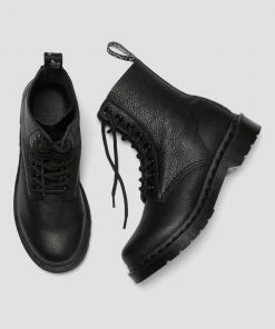 Buy Dr. Martens 1460 Pascal Mono Virginia Boots Black - Scandinavian Store