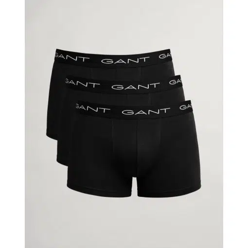 Gant 3-Pack Trunk Black