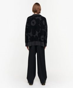 Buy Marimekko Polkujen Unikko Knit Black - Scandinavian Fashion Store