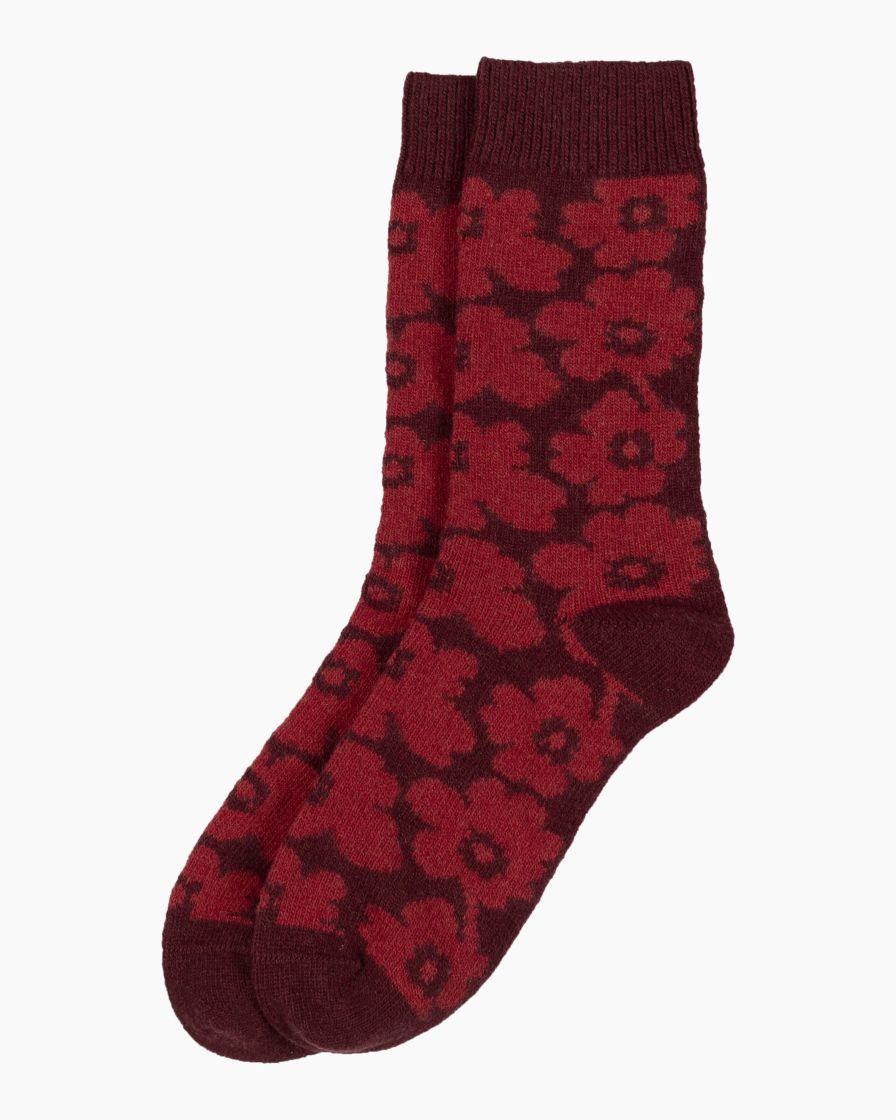 Buy Marimekko Umina Sock Red - Scandinavian Fashion Store