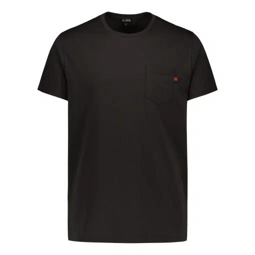 Billebeino Plain Pocket SUPIMA®  T-shirt Washed Black