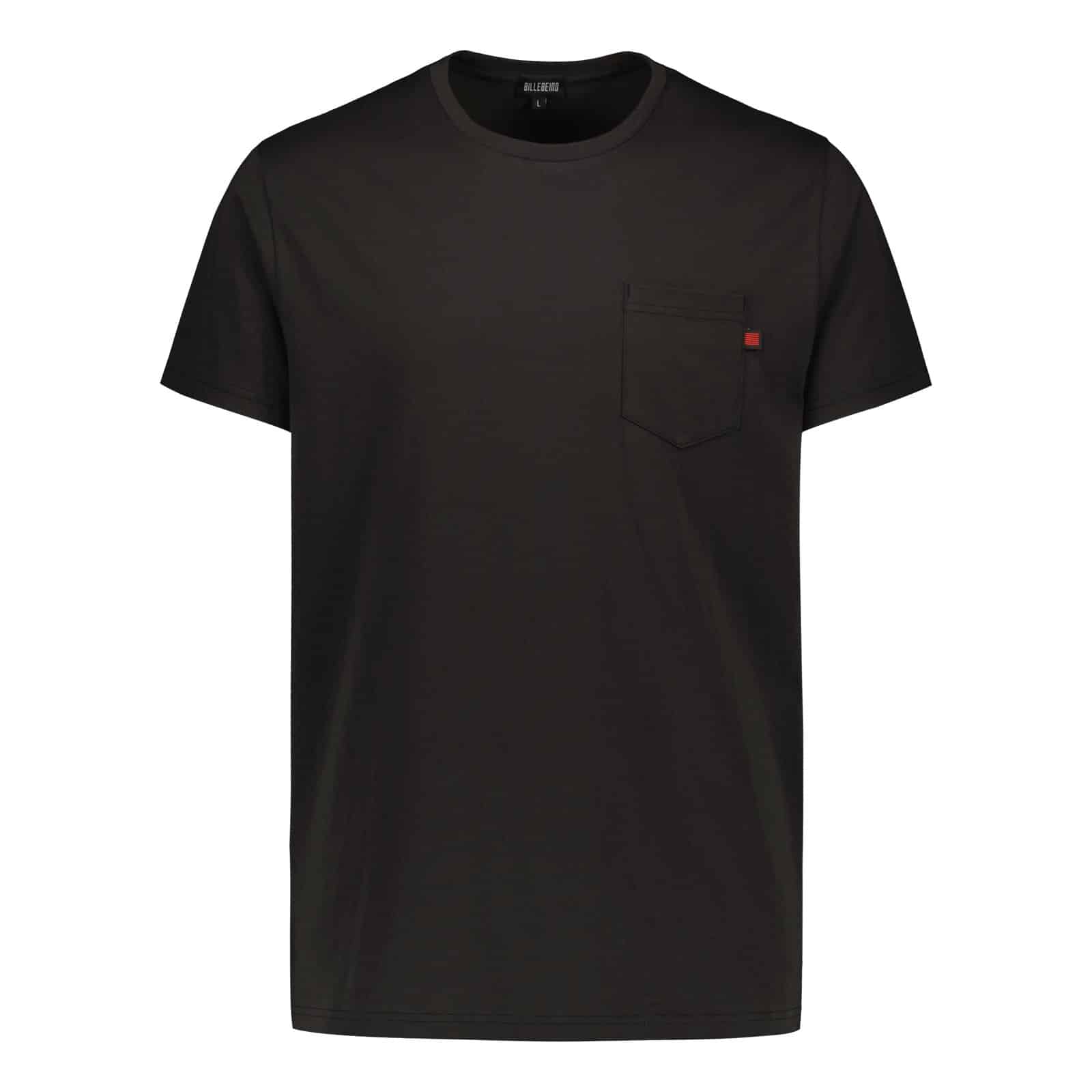 Buy Billebeino Plain Pocket SUPIMA® T-shirt Washed Black - Scandinavian ...