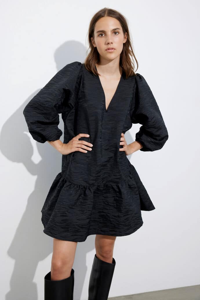Buy Envii Enblanc 3/4 Dress Black - Scandinavian Fashion Store
