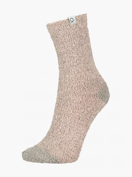 Calvin Klein Cozy Bucle Socks Rose Combo